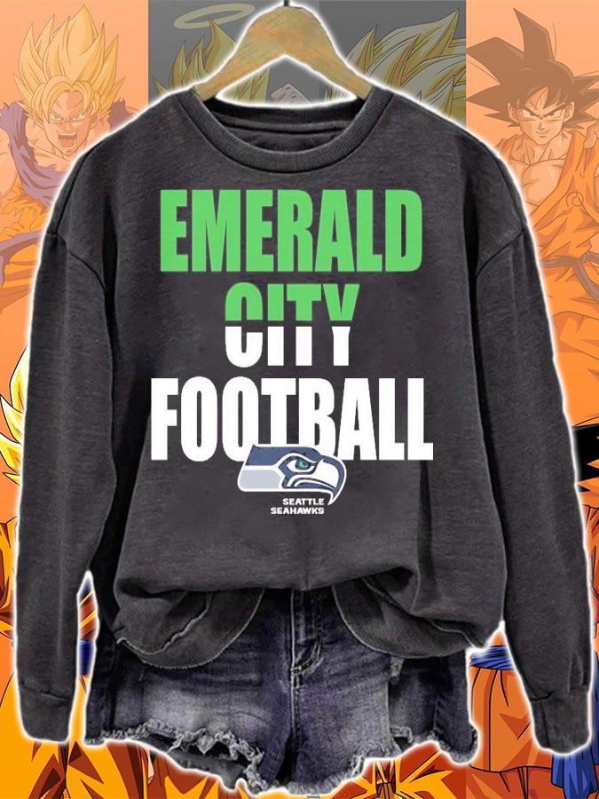 Seattle Seahawks Emerald city football Legend Local Phrase Performance shirt sweatshirt