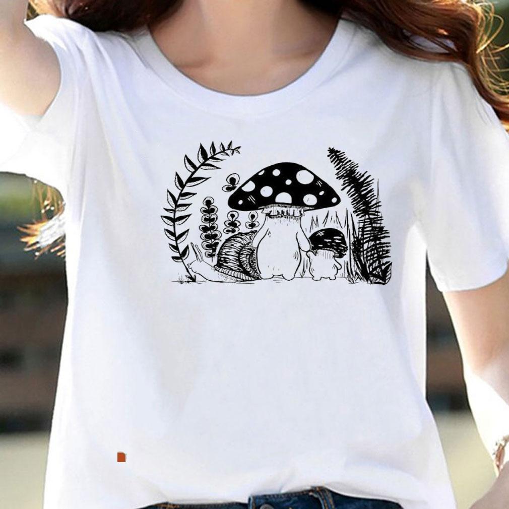 Mushroom family shirt woman shirt