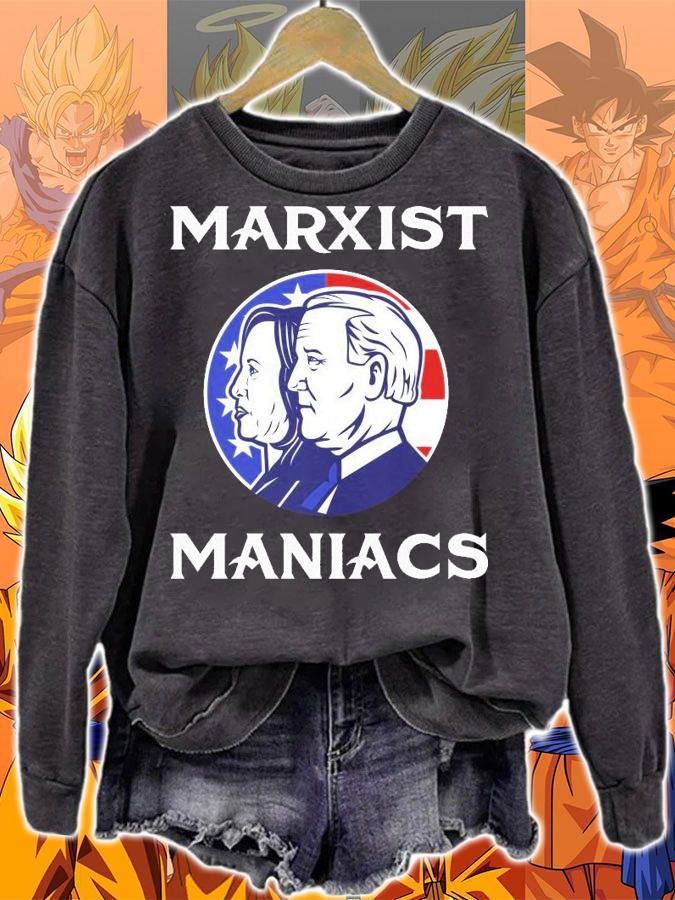 Marxist Maniacs Pro Trump Conservatives T-Shirt sweatshirt