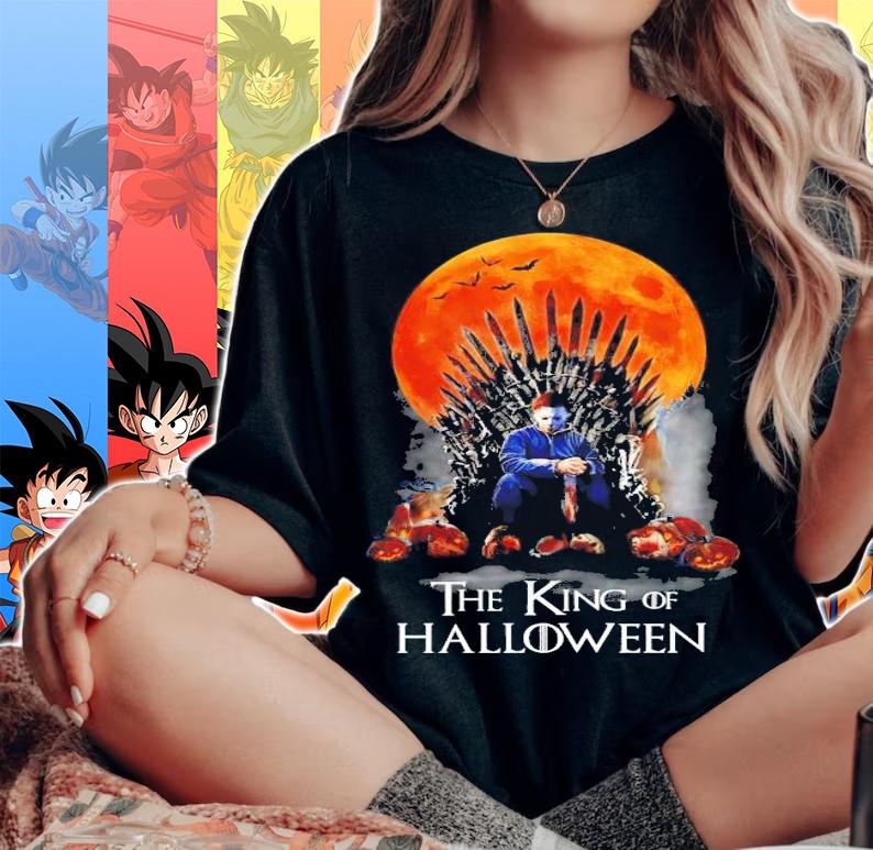 Michael Myers The King of Halloween shirt woman shirt