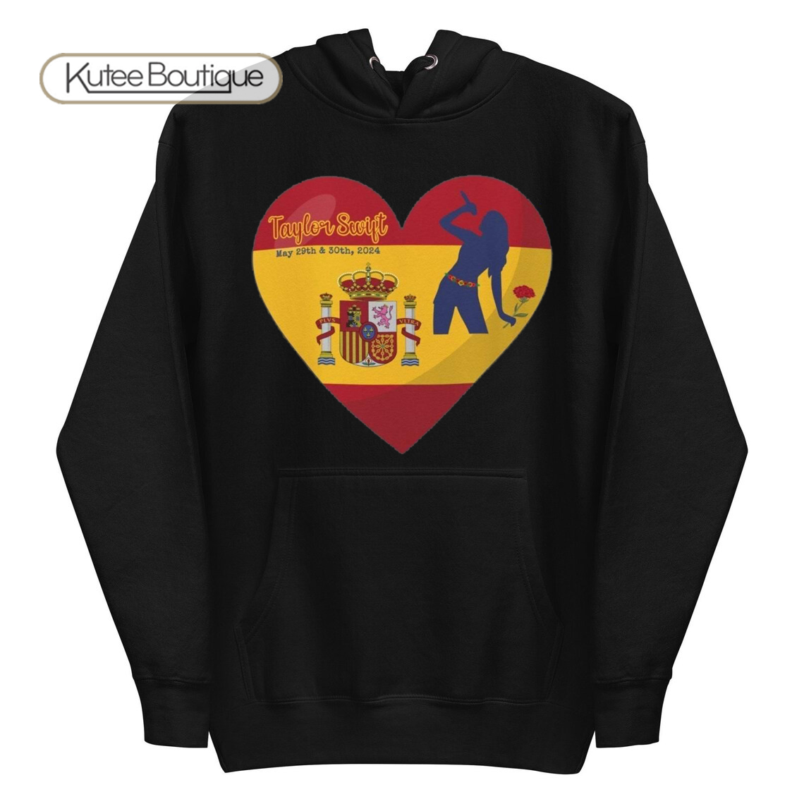 Taylor Swift Madrid Spain International Eras Tour Shirt