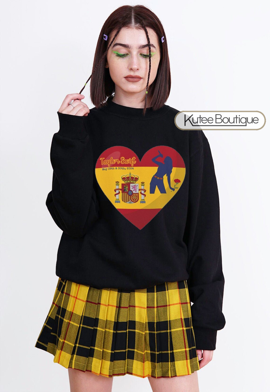 Taylor Swift Madrid Spain International Eras Tour Shirt