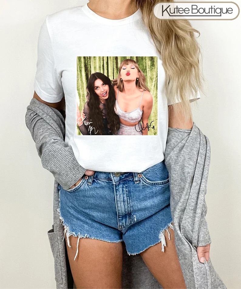 Friends Olivia Rodrigo Taylor Swift Signature Shirt