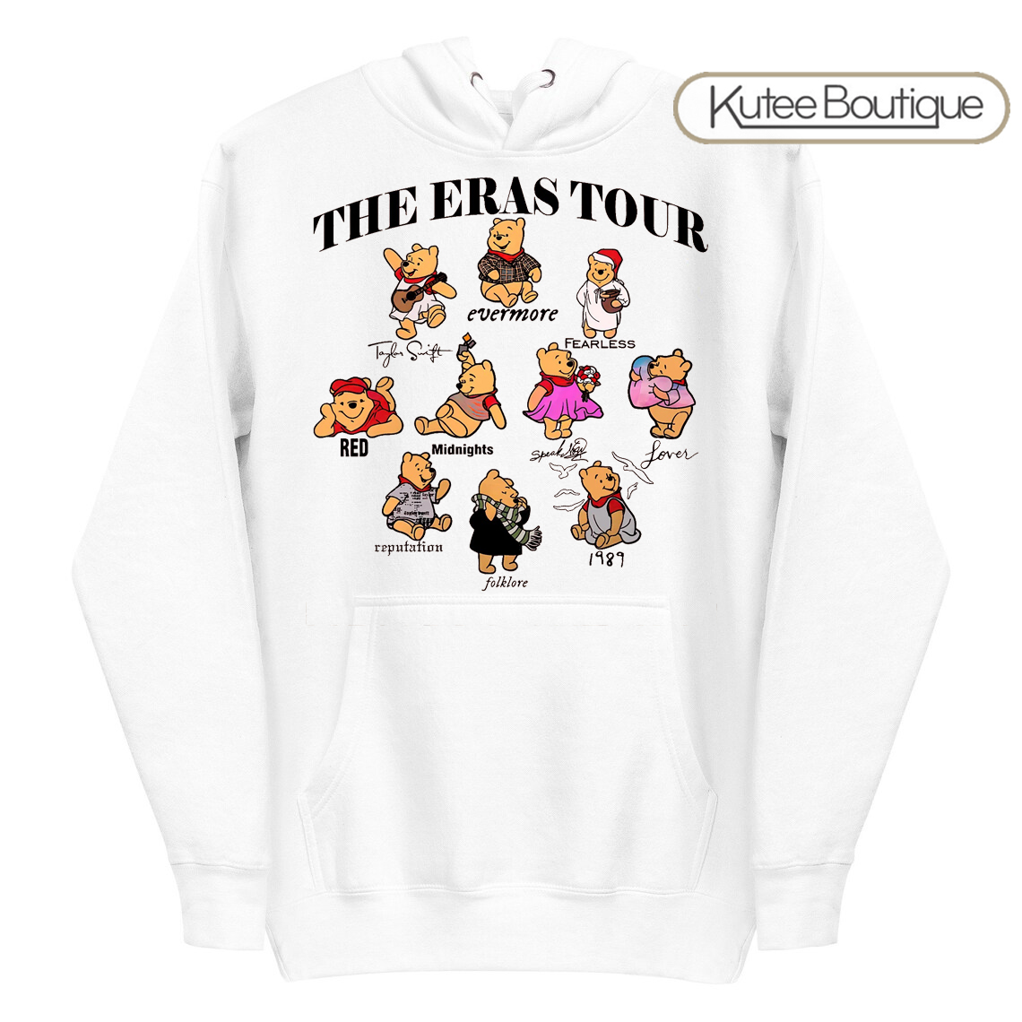 Pooh Taylor Swift The Eras Tour Disney Winnie The Pooh Shirt