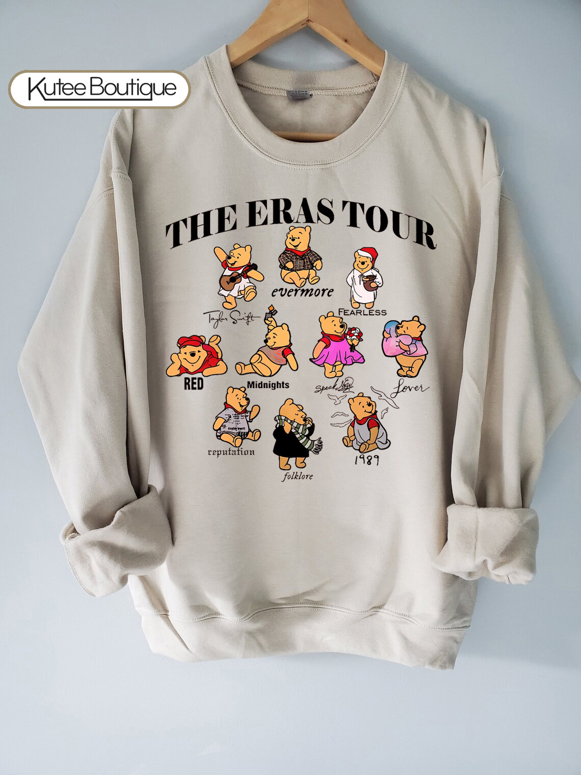 Pooh Taylor Swift The Eras Tour Disney Winnie The Pooh Shirt