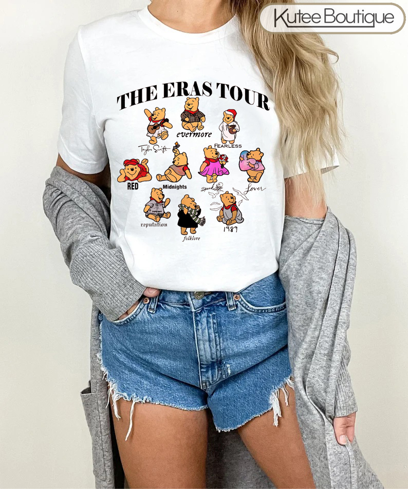 Pooh Taylor Swift The Eras Tour Disney Winnie The Pooh Shirt