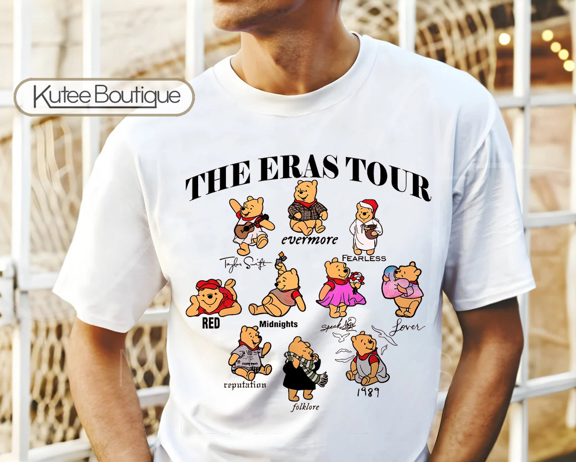 Pooh Taylor Swift The Eras Tour Disney Winnie The Pooh Shirt