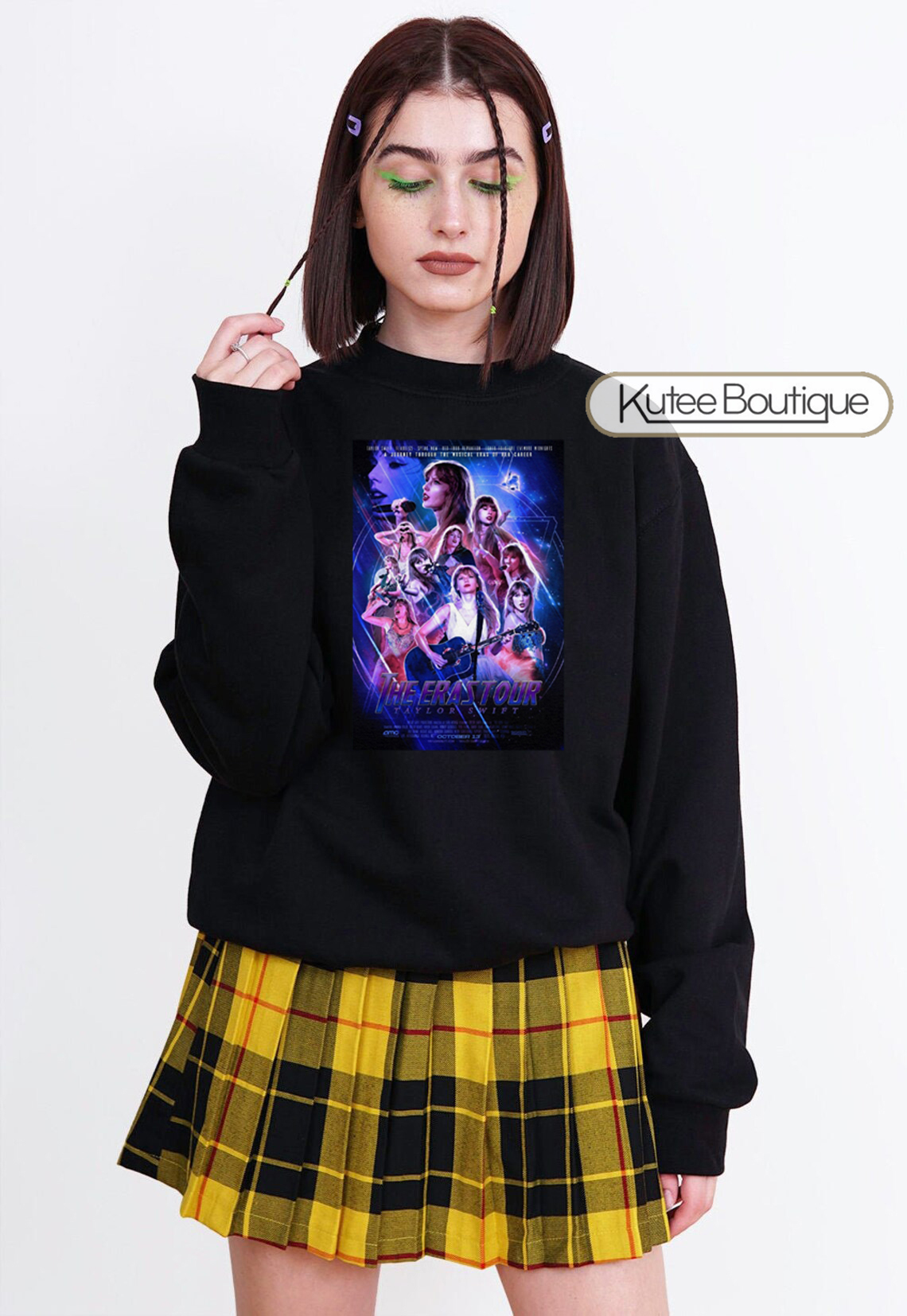 The Eras Tour Taylor Swift Mashup Marvel Avengers Endgame Poster Shirt