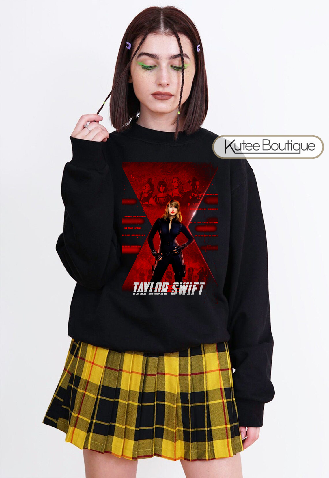 Taylor Swift Bad Blood Black Widow Poster Shirt