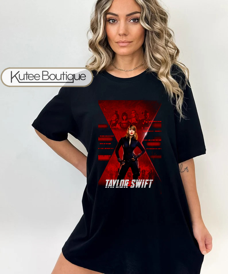 Taylor Swift Bad Blood Black Widow Poster Shirt
