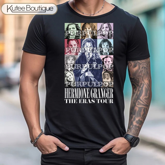 Taylor Swift Hermione Granger The Eras Tour Harry Potter Shirt