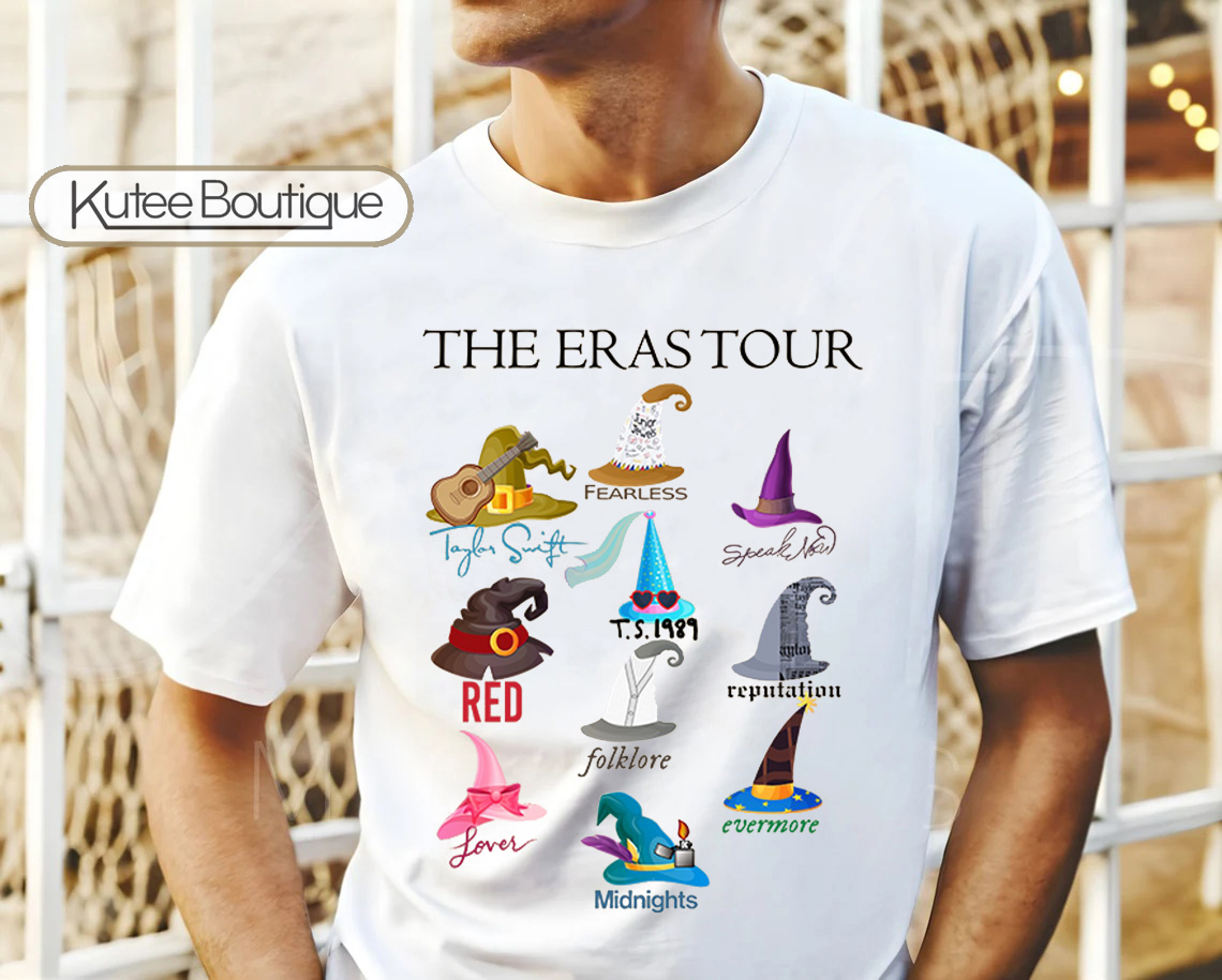 Harry Potter Hats Taylor Swift Eras Tour Albums Songs Shirt