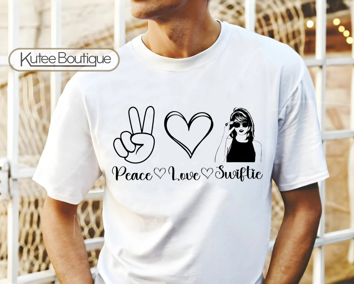 Taylor Swift Peace Love Swiftie T-Shirt