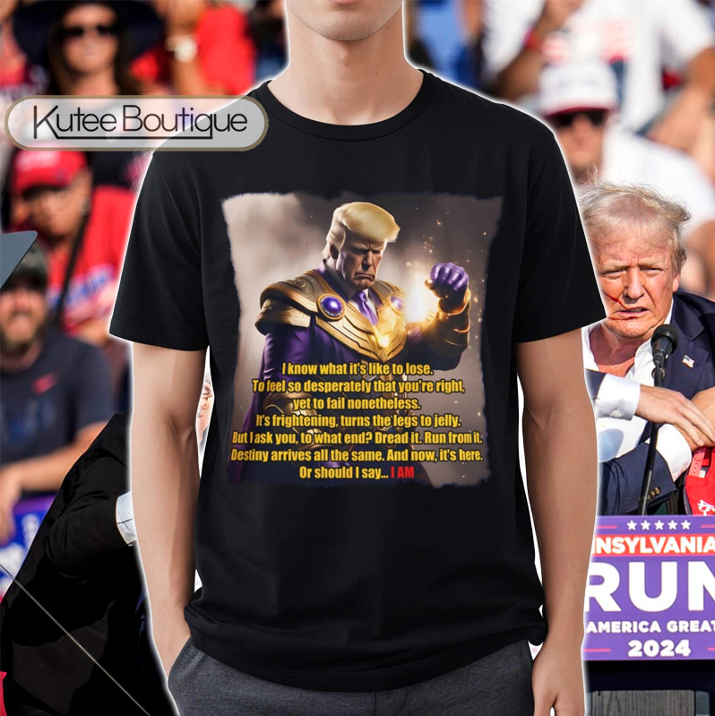 Donald Trump 2024 Survived Shot I Know What It's Like To Lose T-shirt