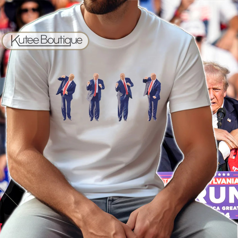 POTUS 47th Trump Dances Save America Again Take America Back MAGA 2024 T-Shirt