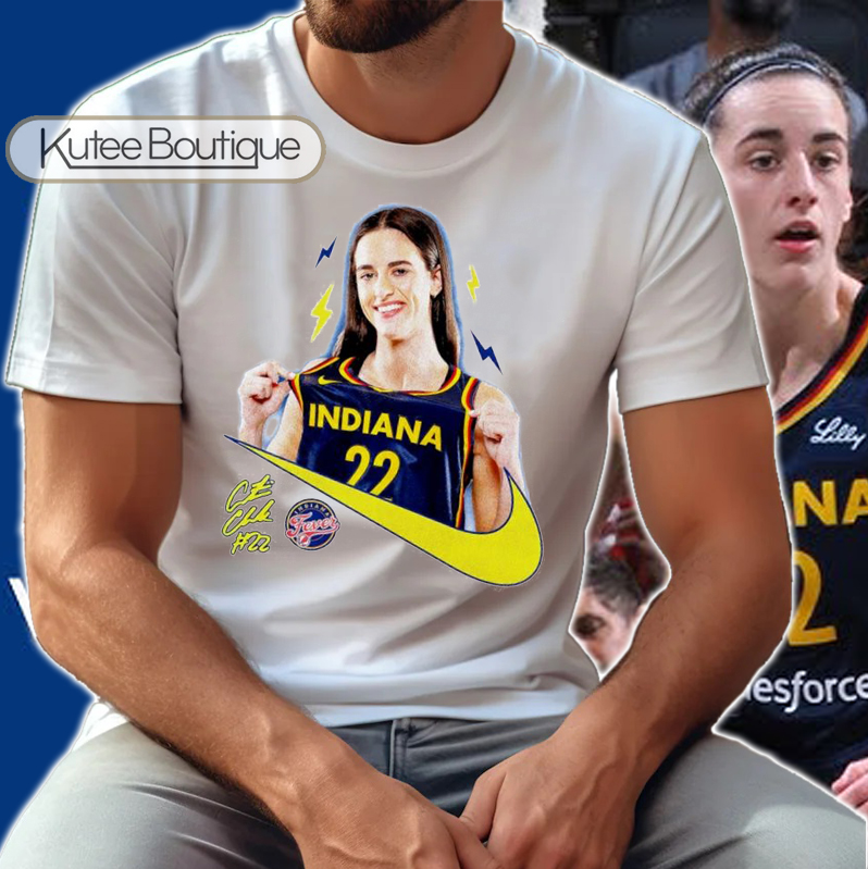 Nike Caitlin Clark 22 Indiana Fever Signature T-Shirt
