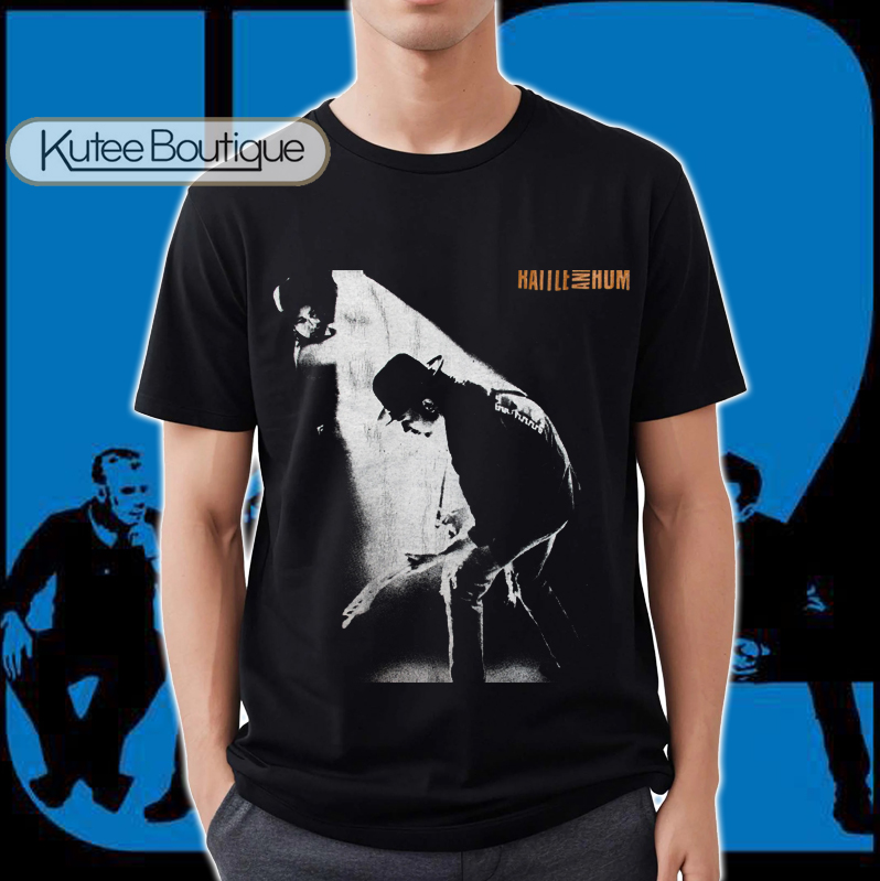 U2 Rock Band Rattle and Hum 1988 vintage T-Shirt
