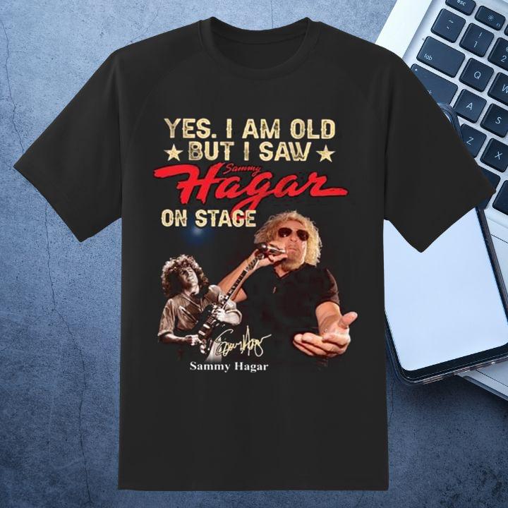 Unique Sammy Hagar Signature Shirt - A Must-Have for Rock Fans