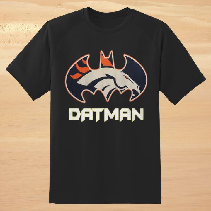 Limited Edition Denver Broncos Datman Batman Logo Shirt - Get Yours Now!