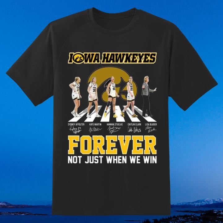Caitlin Clark Iowa Hawkeyes Abbey Road T-Shirt - Iconic Fan Favorite Gear