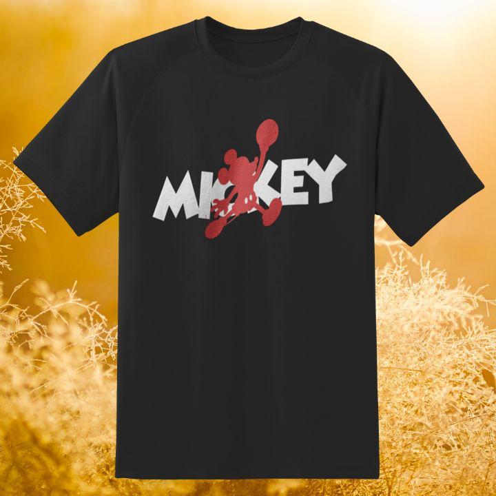 Official Mickey Mouse Air Jordan Jumpman Michael Jordan Basketball Classic T-Shirt