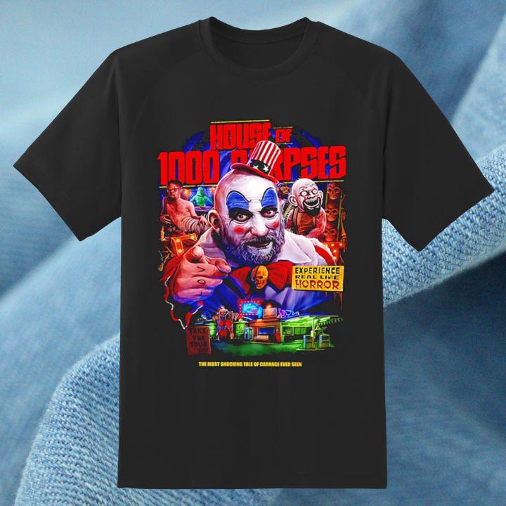 Captain Spaulding House Of 1000 Corpses Horror Movie T-Shirt