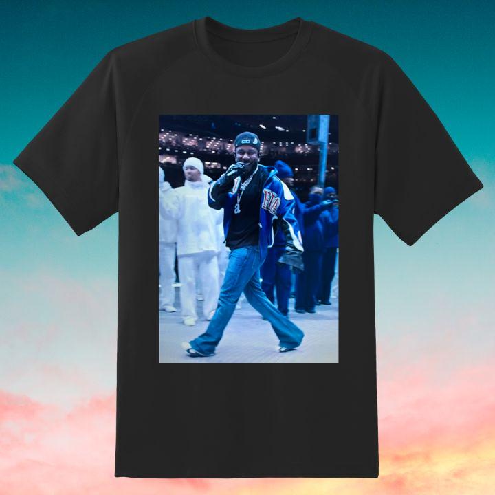 Kendrick Lamar Singing The A Minor Line From Not Like Us Say Drake Shirt