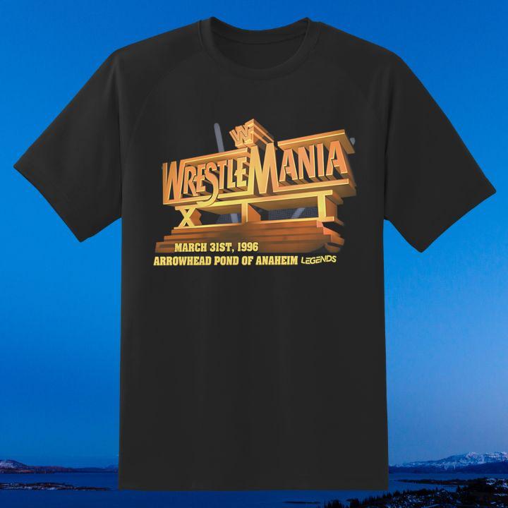 Wrestlemania Xii Vintage 1996 Logo Shirt