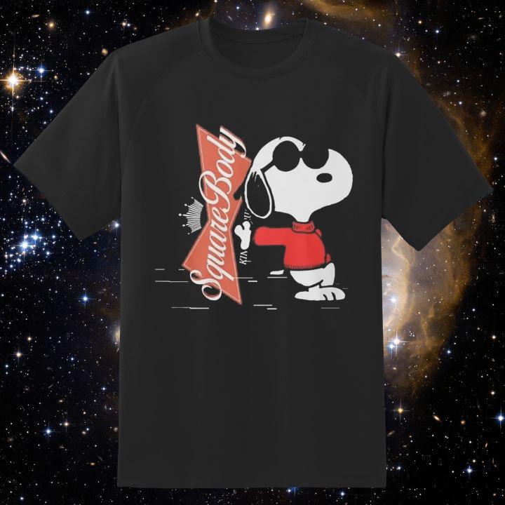 Snoopy Square Body Union King Of Trucks Chevy Truck T-Shirt