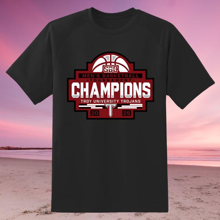 Own the Win: Troy Trojans Basketball Champs 2025 Shirt - Limited Edition