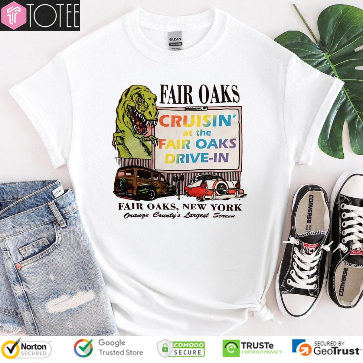 Dinosaur Fair Oaks Cruisin At The Fair Oaks Drive-In Shirt