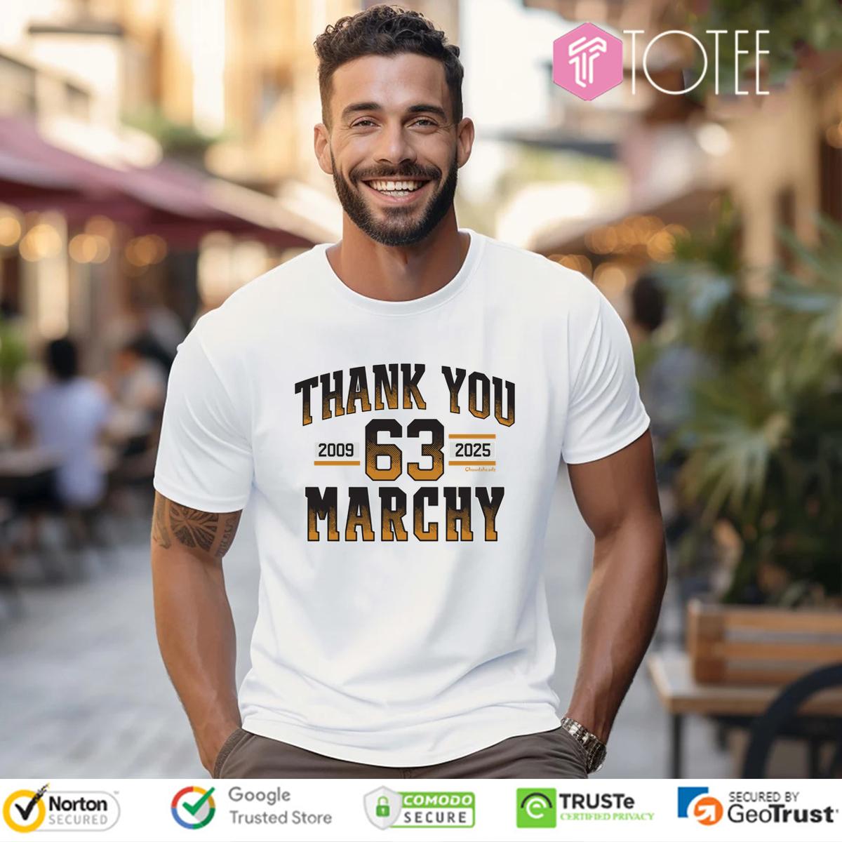 Brad Marchand Thank You Marchy Boston Bruins Shirt