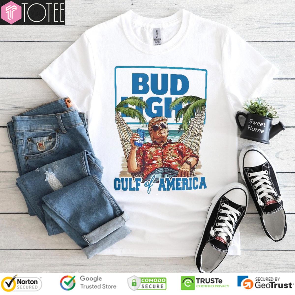 Trump Bud Light Gulf Of America Beer Lover T-Shirt