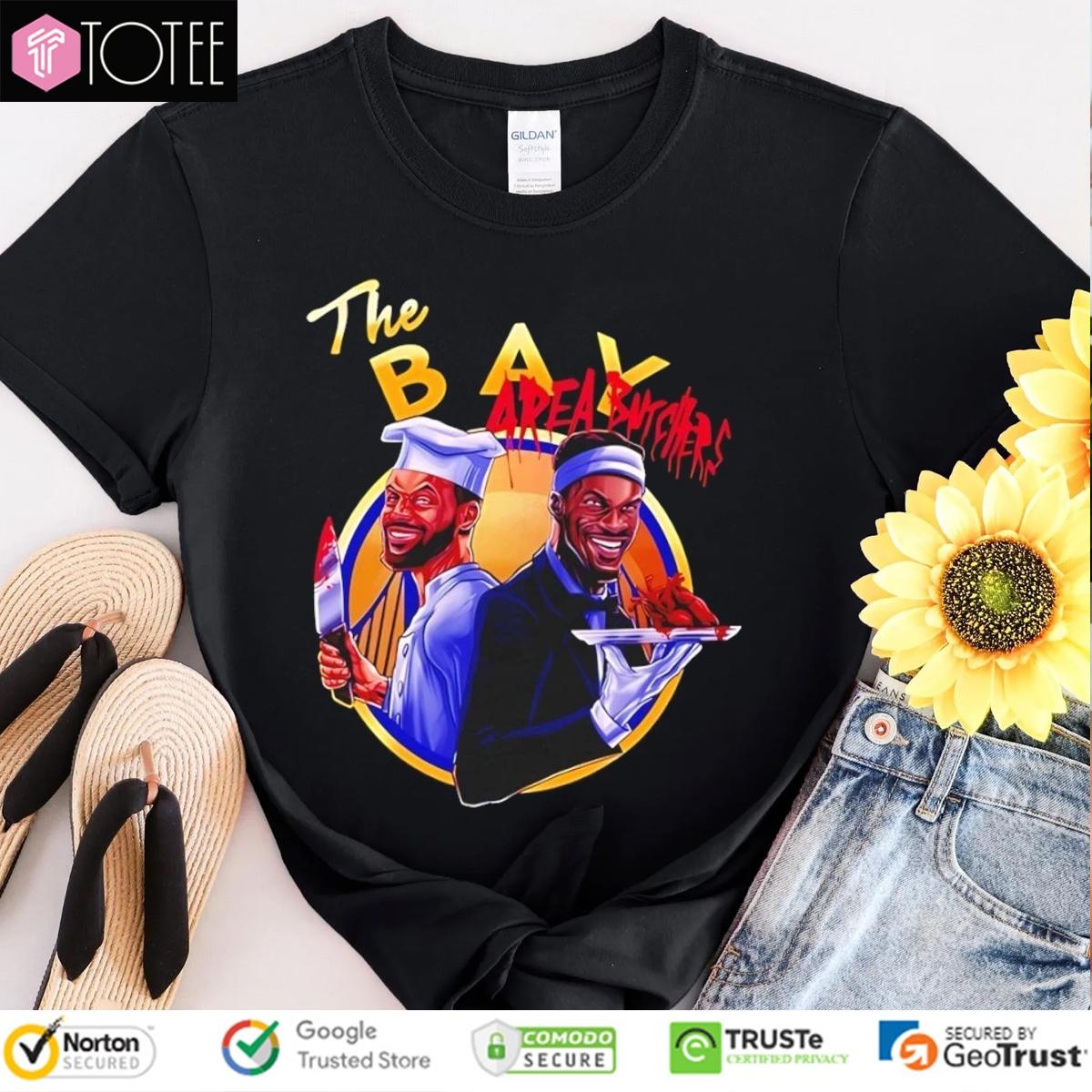The Bay Area Butchers Stephen Curry Golden State Warriors T-shirt