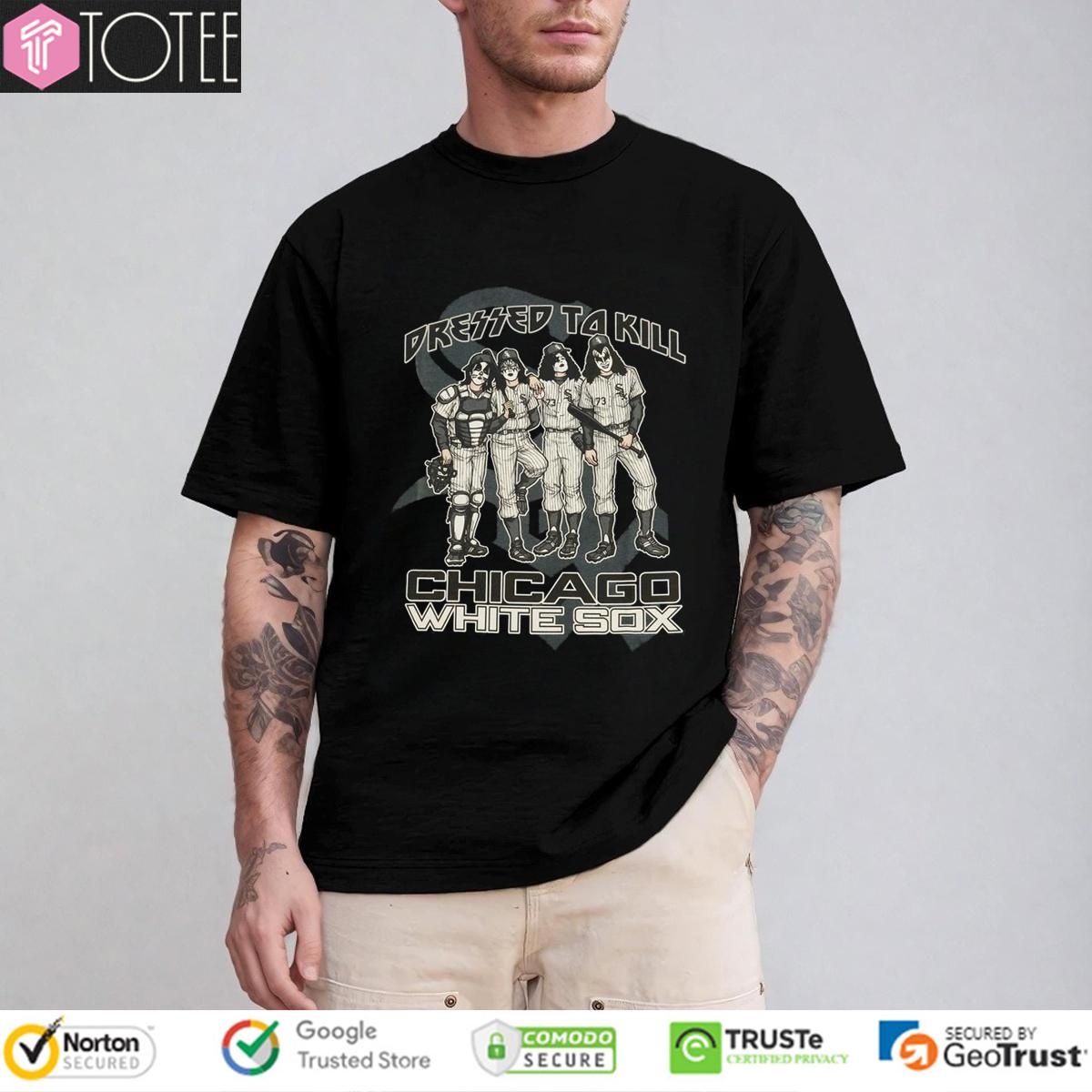 Chicago White Sox Dressed To Kill Kiss T-shirt