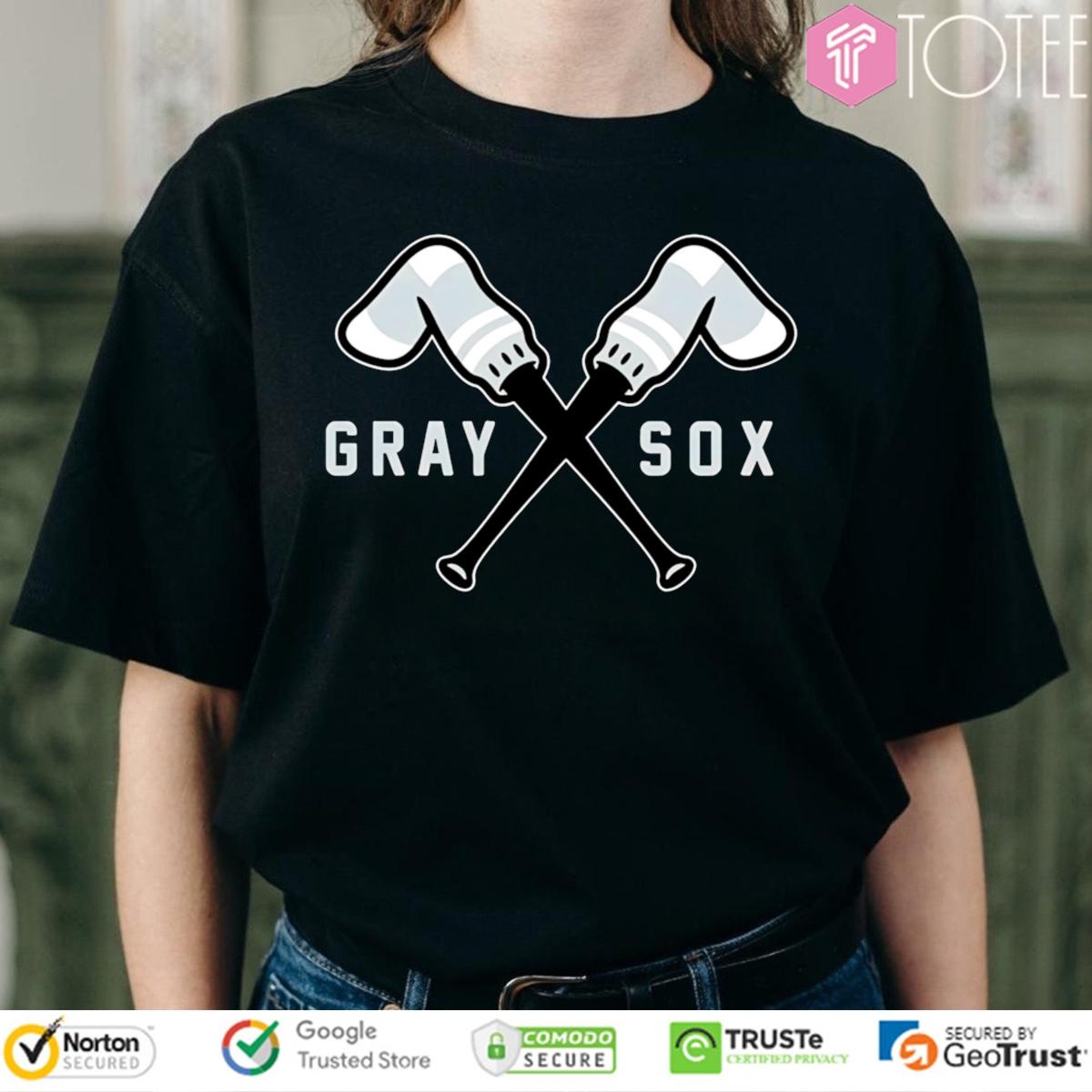 Gray Sox Chicago White Sox Baseball T-shirt