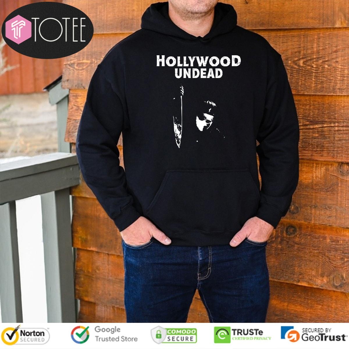 Hollywood Undead Horror Blood Splatter Dye T-shirt 2