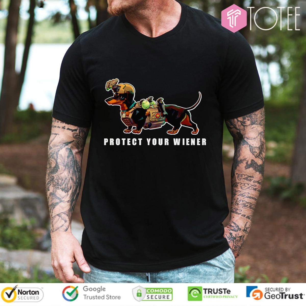 Dachshund Protect Your Wiener Dog T-shirt