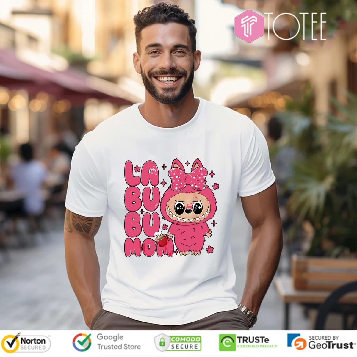Labubu Mom Cute Happy Mothers Day Gift T-shirt