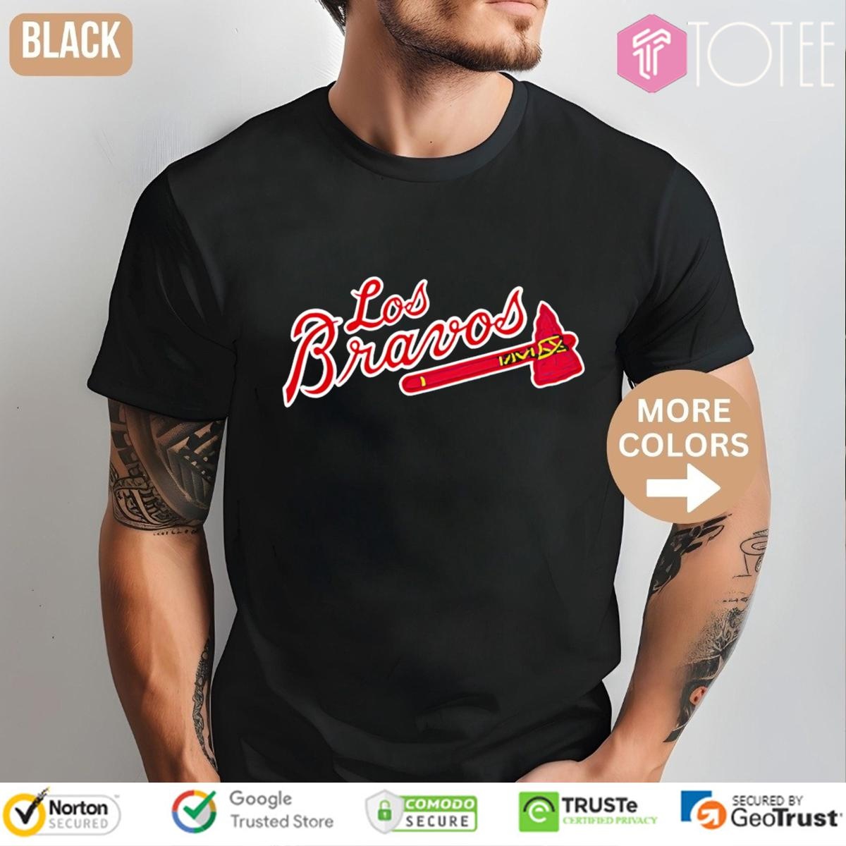 Atlanta Braves Los Bravos T-shirt
