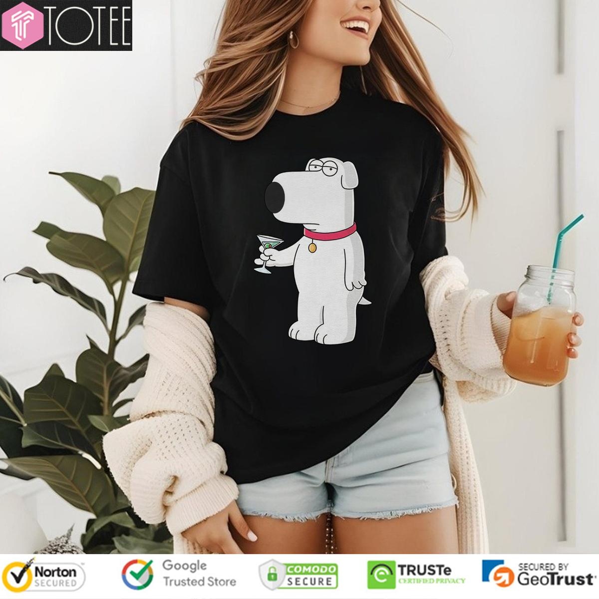Brian Griffin Family Guy T-shirt 4