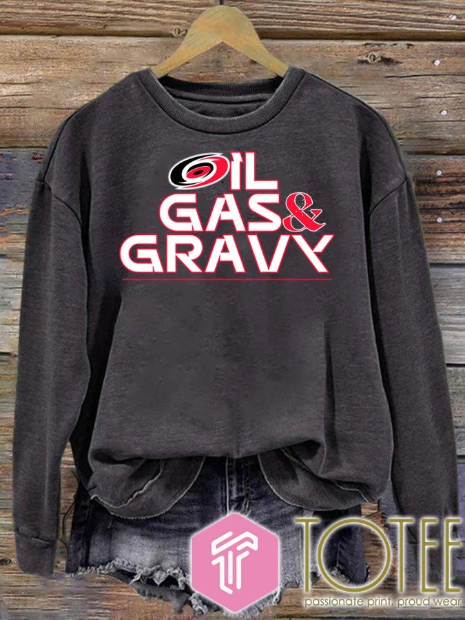 Carolina Hurricanes Oil Gas And Gravy T-shirt 3