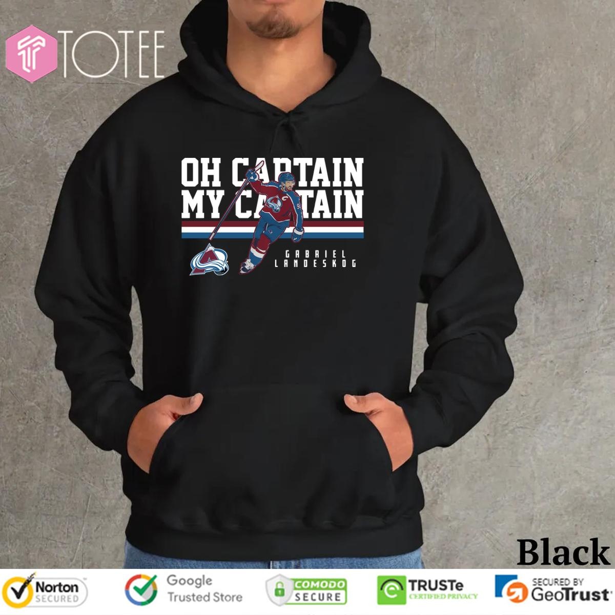Colorado Avalanche Oh Captain My Captain T-shirt 2