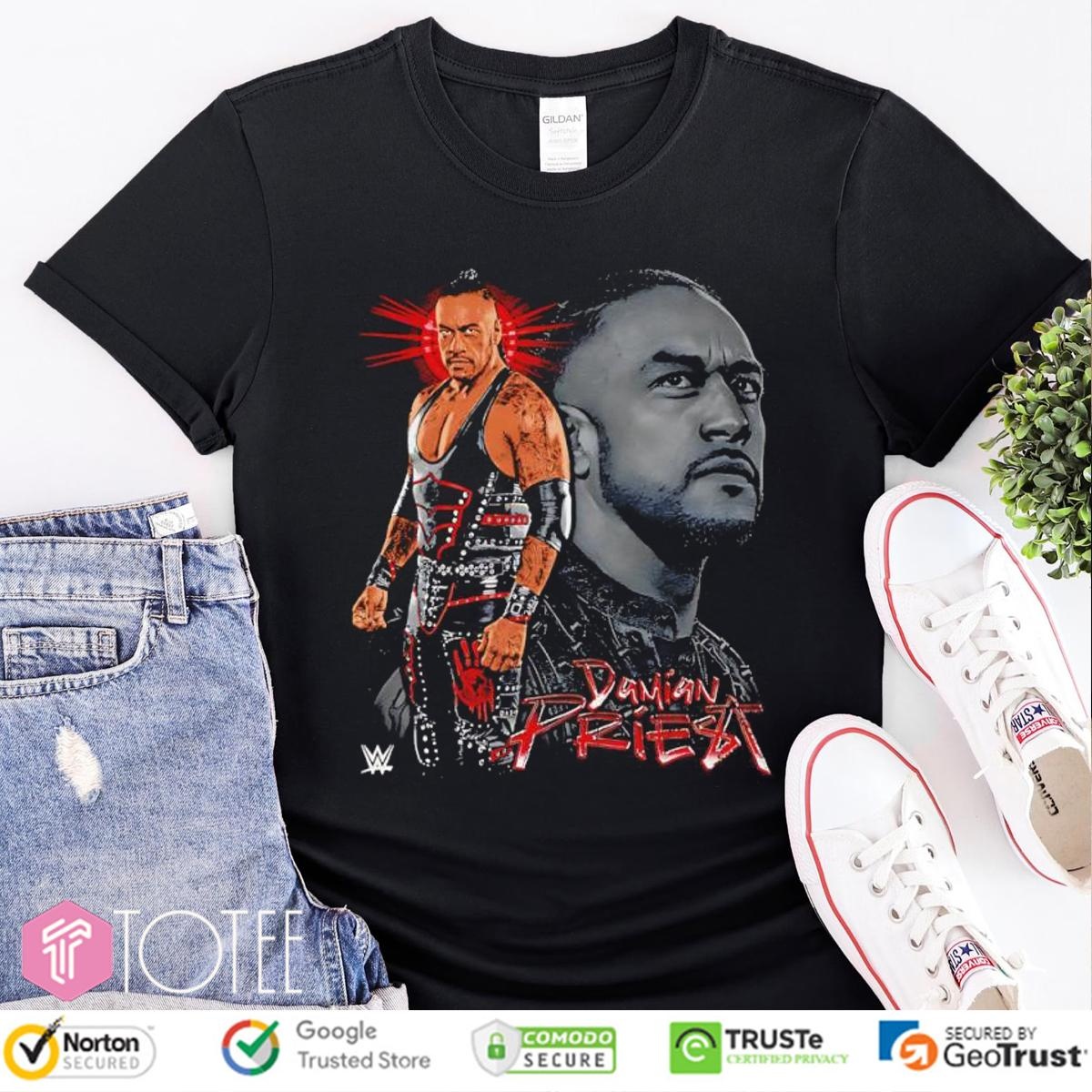 Damian Priest Wwe Smackdown 2025 T-shirt