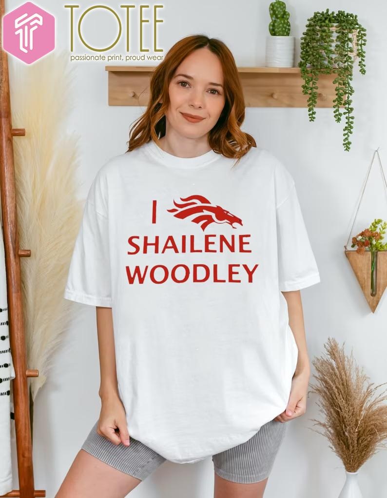I Love Denver Broncos Shailene Woodley T-shirt