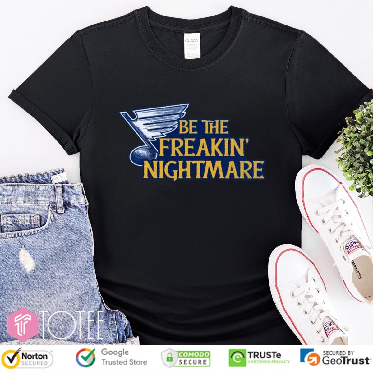 We Are The Nightmare St. Louis Blues Logo T-shirt