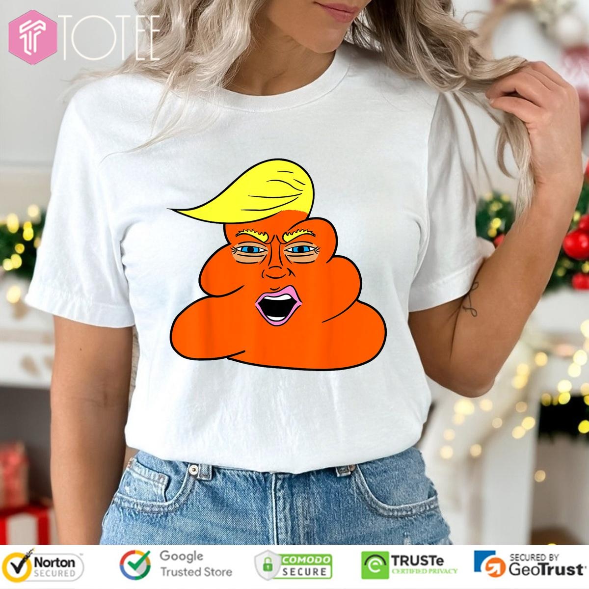 Trump Hair Orange Turd Shit T-shirt