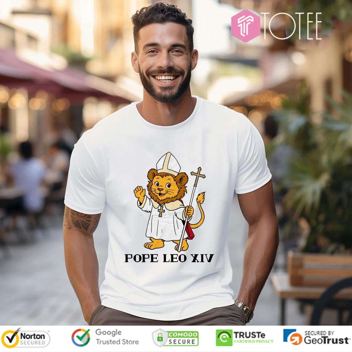 Pope Lion Parody Pope Leo XIV T-shirt