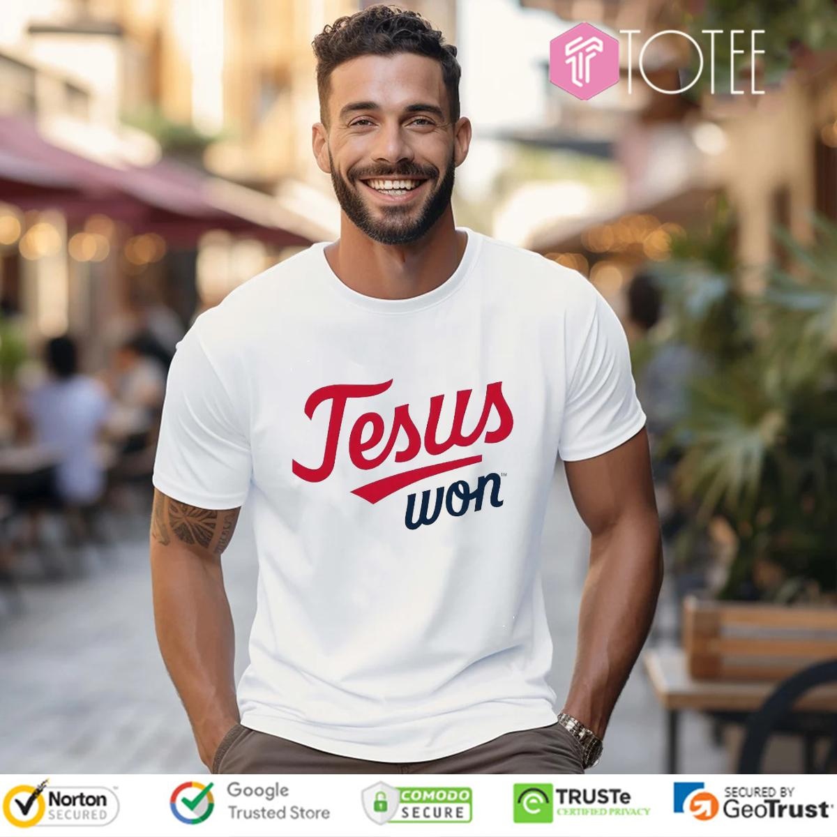 Jesus Won Minnesota Twins Baseball T-shirt