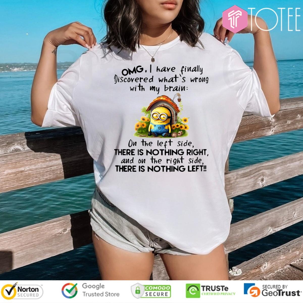 Minion T Shirt: Ultimate Brain Problem Solution! 4